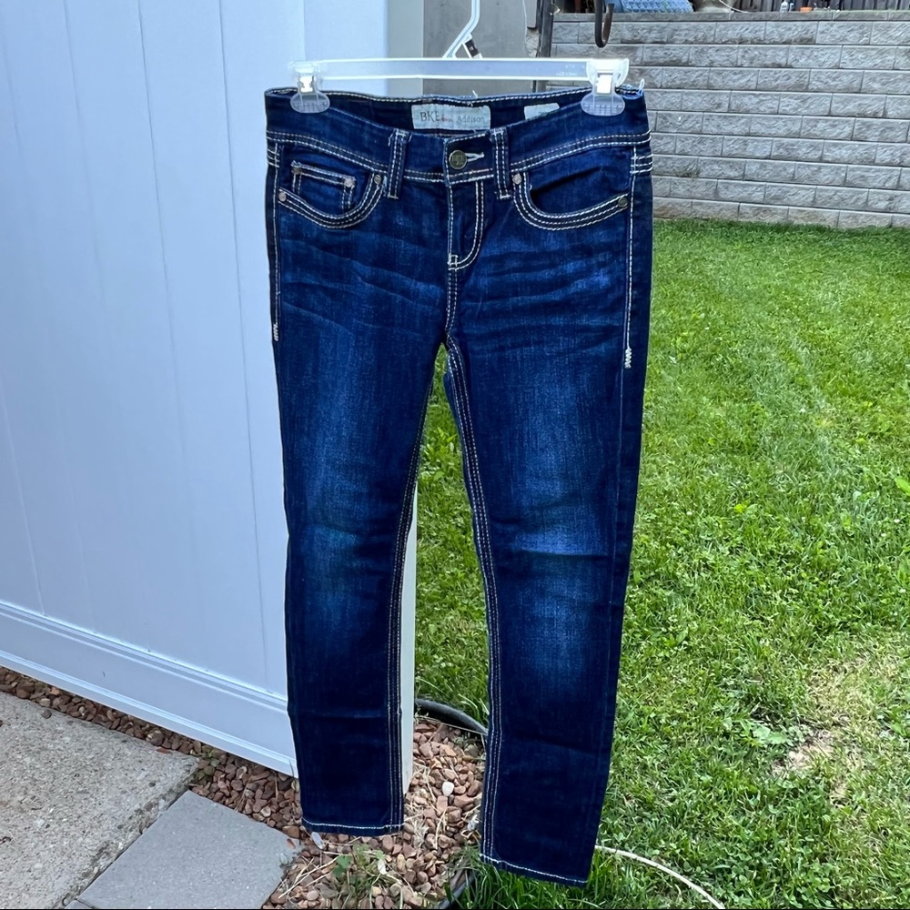New BKE Denim “Addison” Stretch Skinny Jean Sz 28